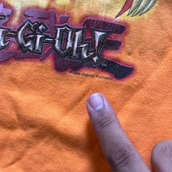 Vintage 1996 Yu-Gi-Oh! It's Time To Duel! Promo T-Shirt Size Medium YOUTH - Picture 3 of 7
